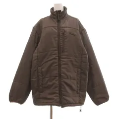 MICHIKO LONDON ミチコ ロンドン 中綿ジャケット L ブラウン系 スタンドカラー 長袖 ジップアップ /ML ■ECF001