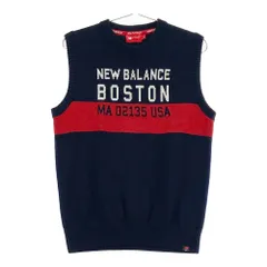 サイズ：4 NEW BALANCE GOLF ニューバランス  ニットベスト  ネイビー系 [240101619509] ゴルフウェア メンズ ストスト