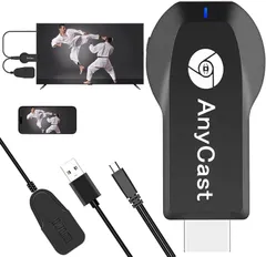 3M100 HDMIミラーキャスト【2026年最先端技術搭載・Anycast正規認証】4K HD/1080P対応 テレビにスマホ画面を映す iPhone & Android 接続モード切替不要 YouTube視聴対応 ワイヤレス ミラーリング 簡単接続