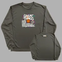 新品 バスケ ロンT ブラック ドライ 長袖 バスケットボール メンズ レディース キッズ ジュニア ミニバス ロングスリーブTシャツ サイズ 140 150 SS S M L LL 黒 greatthings