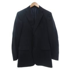 ザ・スーツカンパニー THE SUIT COMPANY テーラードジャケット ウール 紺 ネイビー 無地 ノッチドラペル 長袖 /SX ■GY66