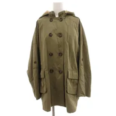 ビームスハート BEAMS HEART モッズコート ダブルボタン ジャケット カーキ 緑 グリーン /JS ■ECF001