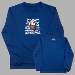 新品 バスケ ロンT ネイビー ドライ 長袖 バスケットボール メンズ レディース キッズ ジュニア ミニバス ロングスリーブTシャツ サイズ 140 150 SS S M L LL 紺 greatthings