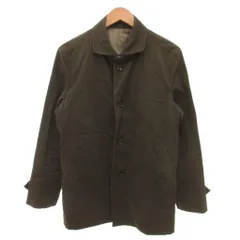 エディーバウアー EDDIE BAUER 美品 ステンカラーコート S 茶色 ブラウン 無地 長袖 ショート丈 /SJ ■ECF001のサムネイル