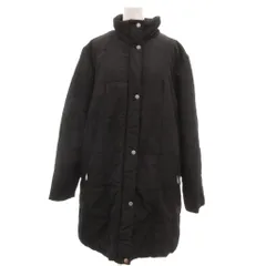 ST.ALMEIDA セントアルメイダ キルティングコート M-L 黒 ブラック キルティング スタンドカラー 長袖 /SC ■ECF001