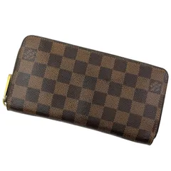 【中古】LOUIS VUITTON | ルイ・ヴィトン ジッピーウォレット ダミエ ラウンドファスナー 長財布 N60046 ブラウン ローズバレリーヌ【尾張小牧店】