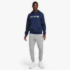 【送料無料・匿名配送】Lサイズ Nike ナイキ フランス代表 2023 公式 トレーニングウェア NSW クラブ フーディー 紺 新品 正規品 日本未発売