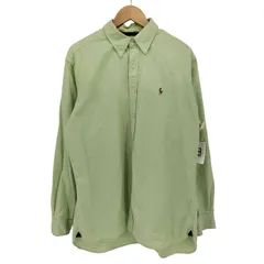 ラルフローレン RALPH LAUREN CLASSIC FIT マルチ ポニー 刺繍  L/S ボタンダウン シャツ メンズ import：L 