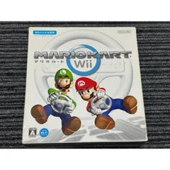 Wii ソフト マリオカート ハンドル付き Wii 任天堂 ウィー