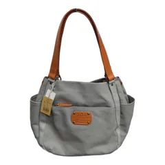 Dakota ダコタ トートバッグ 1531080 グレー レザー キャンバス トートバッグ レディース 【未使用品】 32512K25