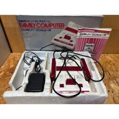任天堂 ファミコン 本体 箱 説明書 付きH7602647 - メルカリ