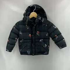 ★ POLO RALPH LAUREN ポロ ラルフローレン 総柄ダウンジャケット ポロベアー キッズ サイズ3/3T グリーン系 冬