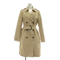 アーバンリサーチ URBAN RESEARCH トレンチコート アウター ミドル 38 ベージュ ダブルブレスト ベルト付き UR94-27X001 /XZ ■GY60