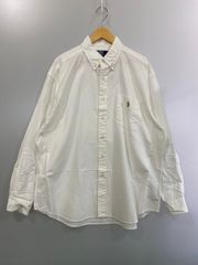 90s ラルフローレン＊オックスフォードシャツ Big Oxford 裾ポニー