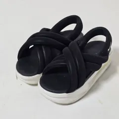 ナイキ ウィメンズ エアマックス アイラ サンダル ブラック 240