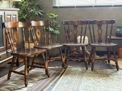 ① Hikari レトロ アンティーク ヴィンテージ スポークチェア nZ