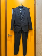 Y【Y1-66】◇ UNTED ARROWS GREEN LABEL RELAXING　ジャケット:42/パンツ:72サイズ　セットアップ/パンツスーツ　紺色　メンズ