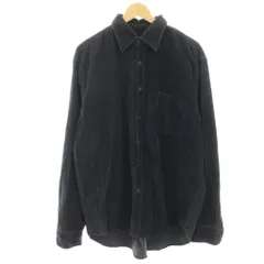 ギャップ GAP カジュアルシャツ M 紺 ネイビー 長袖 コーデュロイ /HN ■GY61