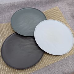 無印良品 陶器 大皿 24cm 黒 2枚 - メルカリ