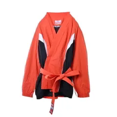 MARTINE ROSE ベルト付き 柔道着 ナイロン ジャケット S オレンジ マーティンローズのサムネイル