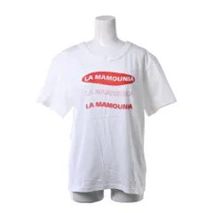 muller of yoshiokubo LA MAMOUNIA ロゴ プリント Tシャツ 36 ホワイト ミュラーオブヨシオクボのサムネイル