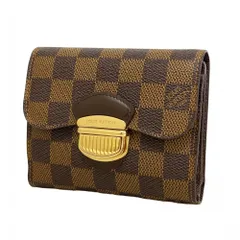 ルイ・ヴィトン(Louis Vuitton) ルイ・ヴィトン 三つ折り財布 ダミエ ポルトフォイユ ジョイ N60034  エベヌレディース P2390710