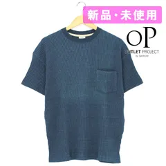 ジェーイーモーガン JEMOGAN サーマルワッフルTシャツ ブルー Lサイズ   J7009-326-C【並行輸入品】新品・未使用・現品限り【訳あり：C】展示により焼けありのサムネイル