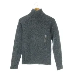 ギャップ GAP ニット セーター ウール XS 青 ブルー タートルネック 長袖 無地 /CK3 ■GY58