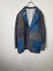 マルジェラ パッチワーク ノーカラー ジャケット 14AW - メルカリ