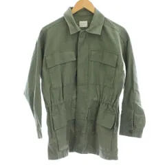 アーバンリサーチ ドアーズ URBAN RESEARCH DOORS カバーオール ジャケット 上着 One カーキ 長袖 フラップポケット ドローストリングウエスト /GG ■GY60のサムネイル