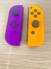 ！2 通電動作未確認 Nintendo Switch ジョイコン joy-con パープル イエロー 【ゲーム機本体】【1】