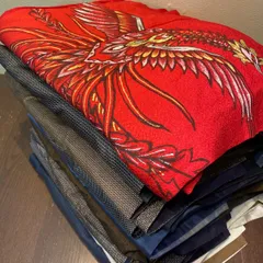 【まとめ売り】男物着物15枚 リメイク素材　ハンドメイド向け