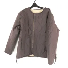 美品 TAION タイオン R104BML-1 ミリタリー リバーシブル クルーネック ダウンジャケット XXL ポリエステル100％ ノーカラー ジップアップ ボア AM8137B2 