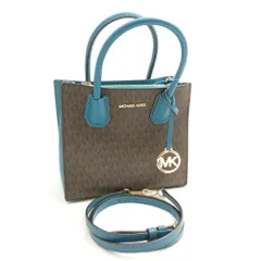 MICHAEL KORS マイケルコース マーサーミディアムメッセンジャー 35S1GM9M2B ハンドバッグ ブルー ショルダーバッグ 2way レディース AD1608 