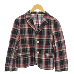 ロペピクニック ROPE Picnic シャツジャケット チェック柄 38 ピンク ネイビー /BM ■GY60