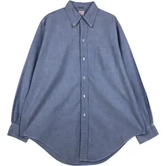 古着 ブルックスブラザーズ Brooks Brothers MAKERS 長袖 ボタンダウンシャツ USA製 メンズL相当 ヴィンテージ/evb033622