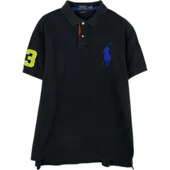 古着 ラルフローレン Ralph Lauren POLO RALPH LAUREN CUSTOM FIT ビッグポニー 半袖 ポロシャツ メンズXL相当/eaa618322