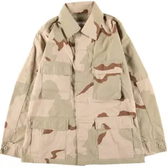 古着 90年代 米軍実品 迷彩柄 3C デザートカモ リップストップ B.D.U ミリタリージャケット USA製 MEDIUM-REGULAR メンズM相当/eaa618213