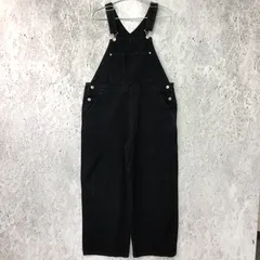 ap retro アプ レトロ デニム サロペット オーバーオール ブラック Freeサイズ □□ ☆のサムネイル