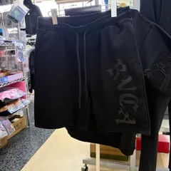 残り1点‼️RVCA rvca ルーカ⚫︎パンツ　ハーフパンツ　スウェット　ブラック　 M L XL