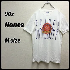 90s Hanes Pepperdine University Tシャツ Mサイズ ヘインズ ホワイト 古着 USA製