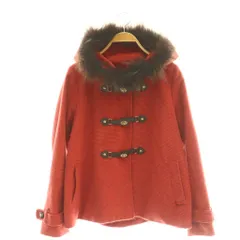 セシルマクビー CECIL McBEE ショートコート フード M レッド /DF ■ECB001のサムネイル
