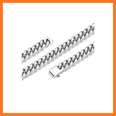 【新品】 [Bestyle] ネックレス チェーン メンズ ステンレス 金属アレルギー対応 喜平 ネックレス 幅12mm 長さ45cn~55cmアクセサリー 0