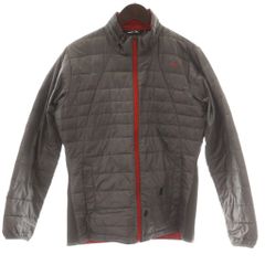 ミズノ MIZUNO ダウンジャケット 上着 M グレー 長袖 スタンドカラー /GG ■ECC001