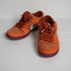 美品 NIKE SB ナイキ Dunk Low Pro PRM ダンク ロー プロ プレミアム スニーカー シューズ DV5429-601 赤系 US9 JP27 929Q★4