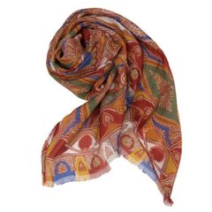 ETRO エトロ 特大ストール ペイズリー パンチングウール モノトーン 美