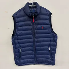 POLO RALPH LAUREN ポロラルフローレン ネイビー ダウンベスト サイズL