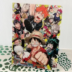 ジャンプショップ 365日ステッカー 収納ファイル コレクションファイル JUMP SHOP 限定 週刊少年ジャンプ ワンピース ONE PIECE ハイキュー ヒロアカ 鬼滅の刃 呪術廻戦 銀魂 ブラッククローバー 約束のネバーランド グッズ 収納 ケース