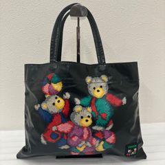 feiler赤 クマ刺繍 トートバッグ FEILER カラフルクマ刺繍 トートバッグ - メルカリ
