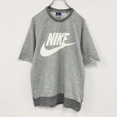古着 used　NIKE　ナイキ　半袖スウェット/トレーナー　霜降りグレー　Lサイズ【値引き交渉OK！】